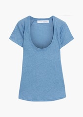 IRO - Holsen slub linen-jersey T-shirt - Blue - XS