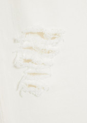 IRO - Jarod distressed high-rise skinny jeans - White - 24