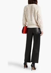 IRO - Kanna open-knit sweater - White - S
