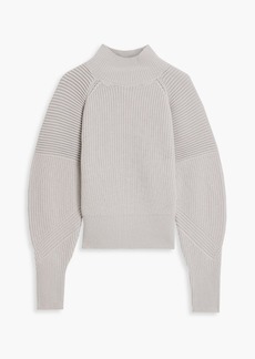 IRO - Kimbra ribbed merino wool turtleneck sweater - Gray - L