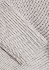 IRO - Kimbra ribbed merino wool turtleneck sweater - Gray - L