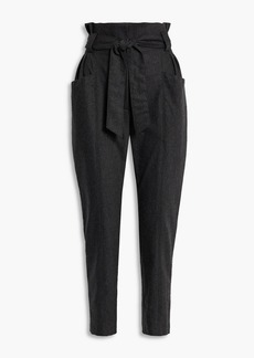 IRO - Lanpin pinstriped wool-blend tapered pants - Gray - FR 40