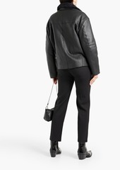 IRO - Laverta wool-twill tapered pants - Black - FR 38