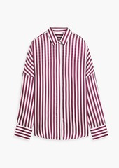 IRO - Massari striped poplin shirt - Purple - FR 40