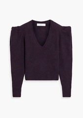IRO - Over brushed wool-blend sweater - Purple - XS