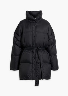 IRO - Querra convertible quilted shell down jacket - Black - FR 36