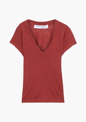 IRO - Rodeo slub linen-jersey T-shirt - Red - XS