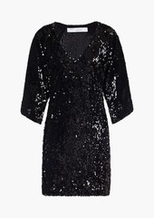 IRO - Minia sequined tulle mini dress - Black - FR 34