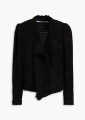 IRO - Siana metallic bouclé-tweed jacket - Black - FR 36