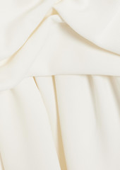 IRO - Sofi draped crepe mini dress - White - FR 38
