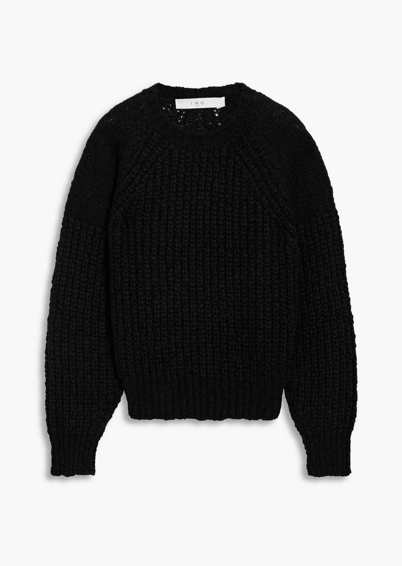 IRO - Stelay knitted sweater - Black - L