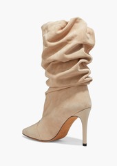 IRO - Stevie gathered suede boots - Neutral - EU 41