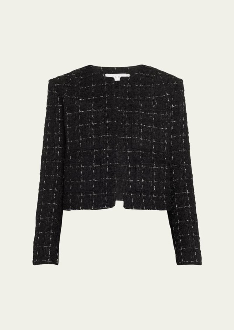 Iro Malano Tailored Check Tweed Jacket