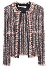 Iro Woman Inland Cotton-tweed Jacket Ecru