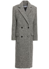 Iro Woman Sikinos Double-breasted Wool-blend Bouclé Coat Gray