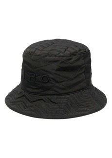 IRO logo-embroidered quilted bucket hat