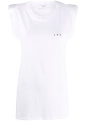 IRO logo-embroidered vest top