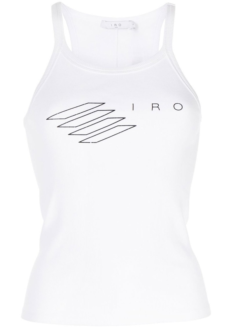 IRO logo-print tank top