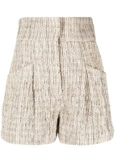 IRO Lormi concealed-fastening tweed shorts