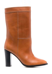 IRO round-toe leather boots
