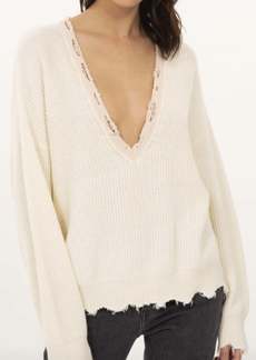 IRO Shore Sweater In Ecru