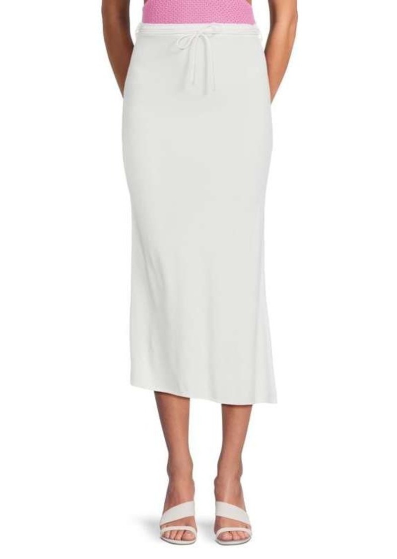 IRO Zimon Straight Midi Skirt