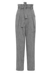 IRO Zinah Linen-Blend Carrot Pants