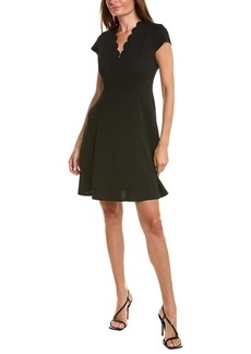 Isaac Mizrahi Scuba A-Line Dress