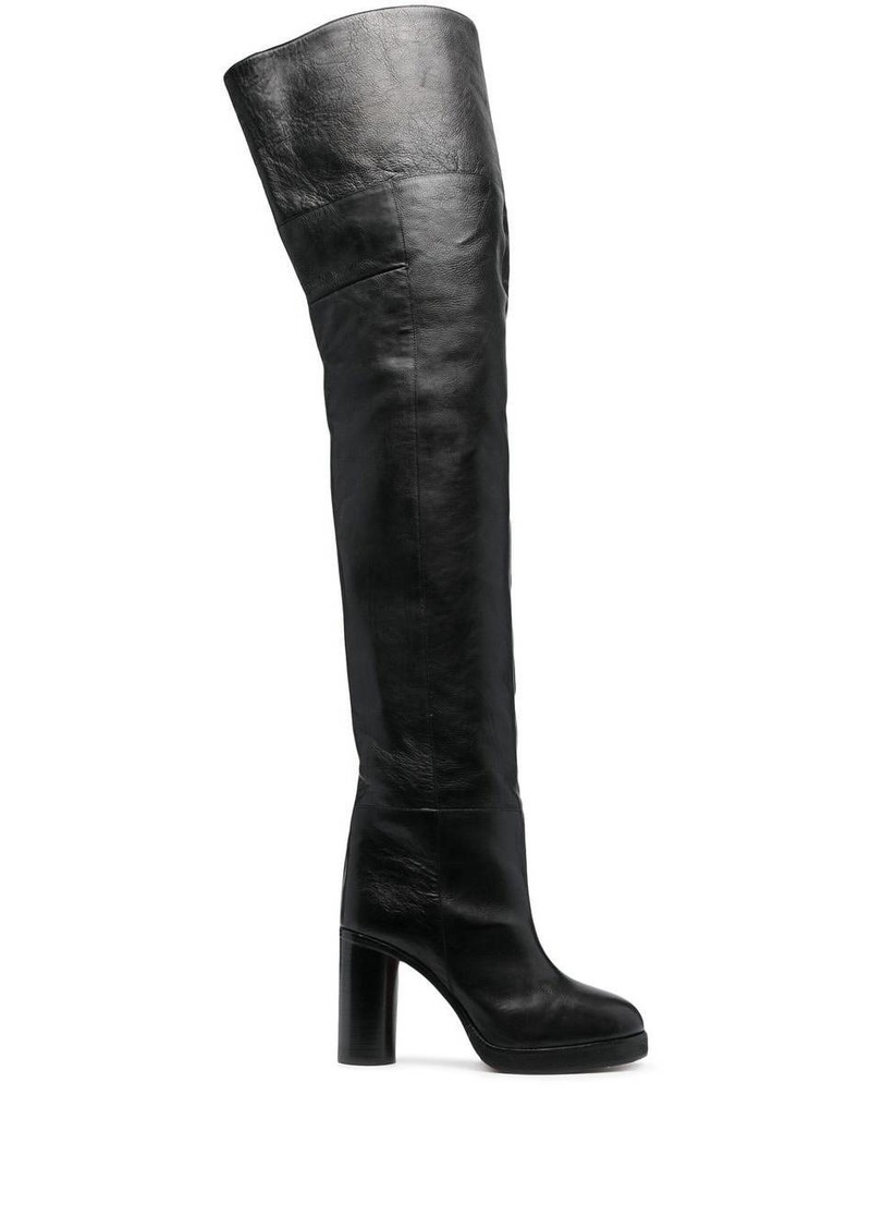 Isabel Marant 100mm knee-high leather boots