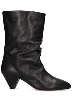 Isabel Marant 55mm Reachi Leather Ankle Boots