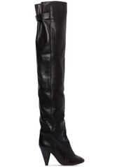 Isabel Marant 90mm Likita Leather Over-the-knee Boots