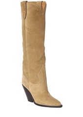 Isabel Marant 90mm Lomero-gz Suede Tall Boots