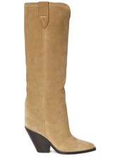 Isabel Marant 90mm Lomero-gz Suede Tall Boots