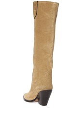 Isabel Marant 90mm Lomero-gz Suede Tall Boots