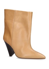 Isabel Marant 90mm Miyako Leather Ankle Boots
