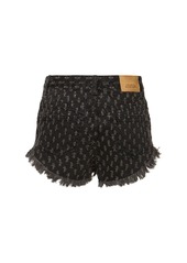 Isabel Marant Aneida Cotton Denim Shorts