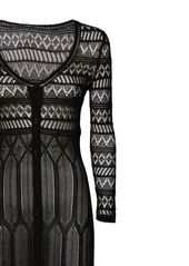 Isabel Marant Atedy Cotton Crochet Long Dress