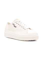 Isabel Marant Austen logo-print flatform sneakers