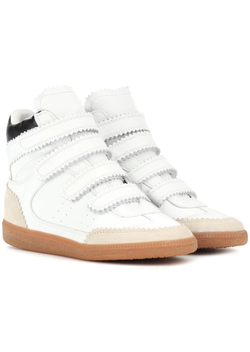 Isabel Marant Bilsy leather sneakers