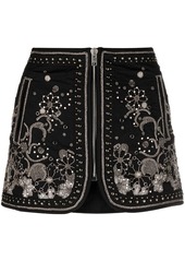 Isabel Marant Blanca embellished miniskirt