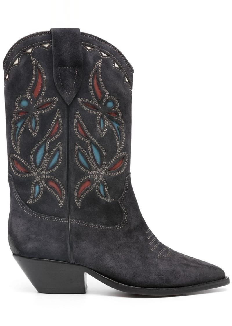 Isabel Marant Duerto Intarsia 50mm leather boots