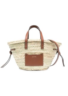 Isabel Marant mini Cadix raffia basket bag