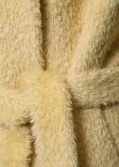 Isabel Marant Caliste Self-tie Alpaca Blend Long Coat