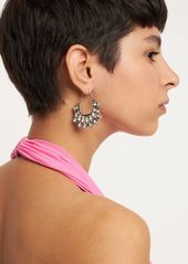 Isabel Marant Celenia Crystal Hoop Earrings