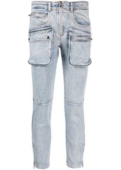 Isabel Marant Cenime multi-pocket straight-leg jeans