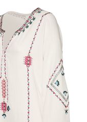 Isabel Marant Clarisa Embroidered Cotton Top