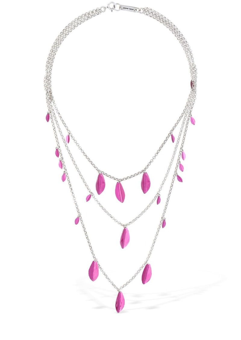 Isabel Marant Color Shiny Lea Multi Wire Necklace