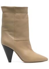 Isabel Marant conical-heel leather ankle boots