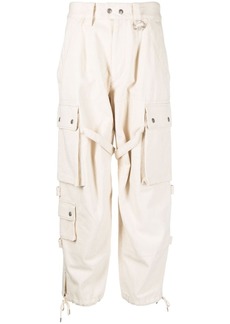 Isabel Marant Elore cropped cargo trousers