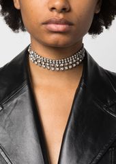 Isabel Marant crystal-embellished choker necklace